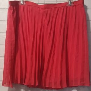 Bongo Elegant Pleated Skirt Size 1X #097